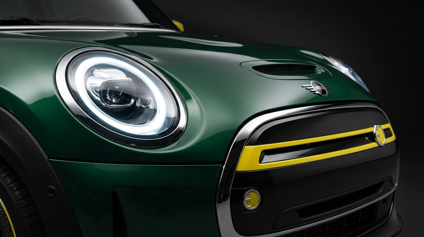 MINI bil front nærbillede