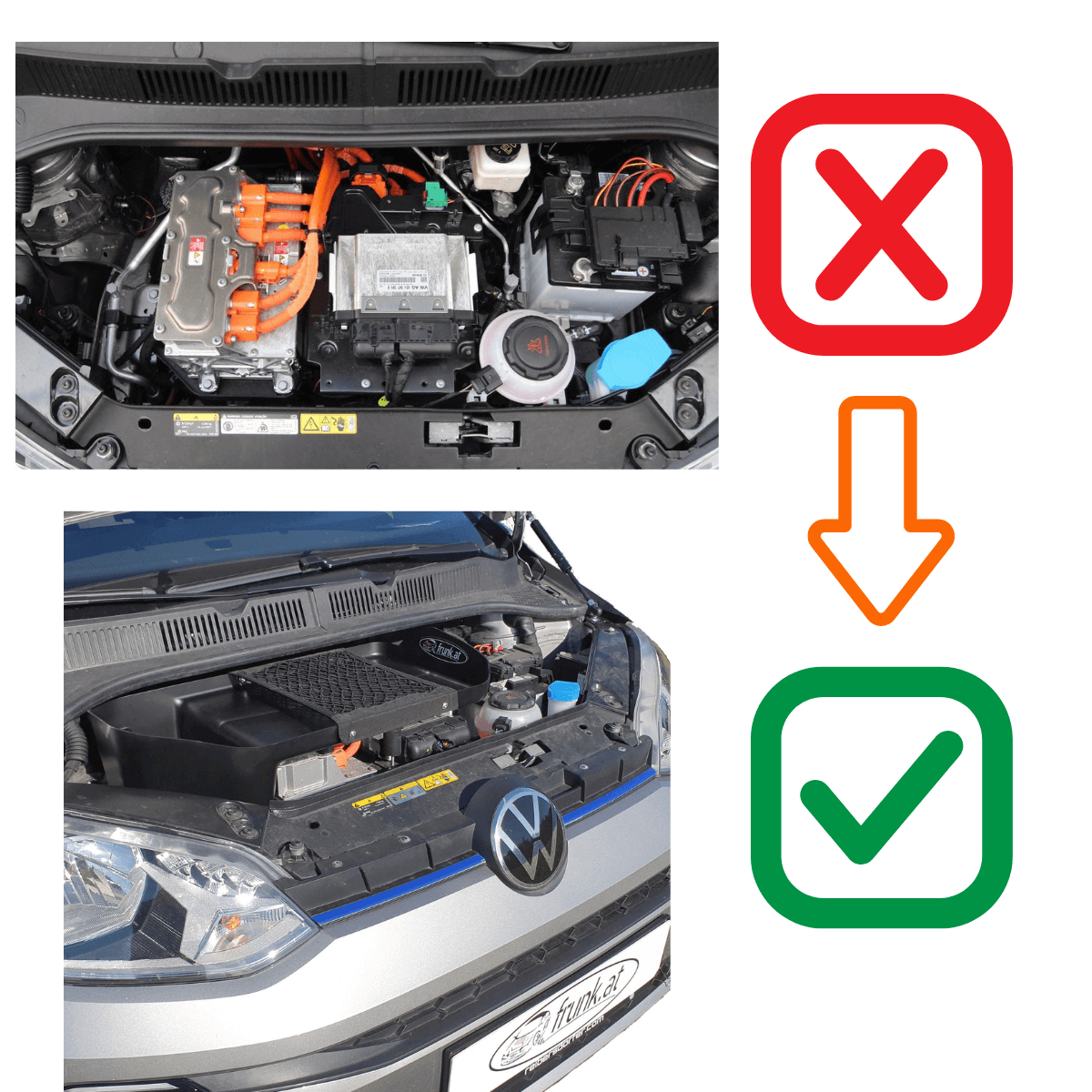 Frunk til Skoda Citigo iV - detalje 3