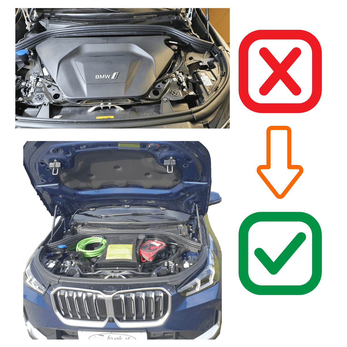 Komplet Frunk-sæt til BMW iX1 - Foto 6